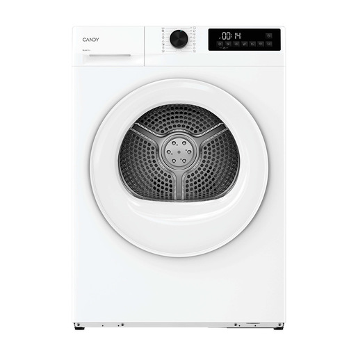 Candy PRODRY 300, Asciugatrice Slim 8 KG, Classe D, Bianco, Inverter, 5 Cicli rapidi, GDS 8N2-S