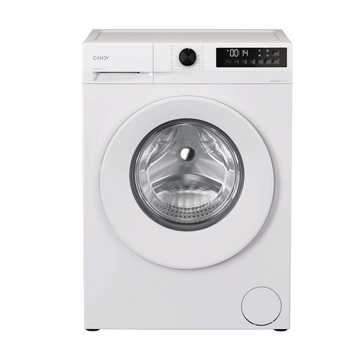 Candy ProWash 300, Lavatrice Slim 8 KG, 10% più efficente della classe A, 1400 giri, Bianco, Inverter, Fresh Vapor, 8 Cicli Rapidi, GD 48S6-S