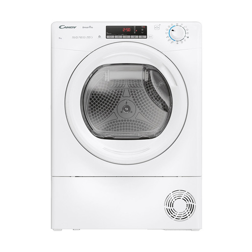 Candy Smart Pro, Asciugatrice 11 KG, Classe E, Bianco, Vapore, Wi-Fi, CROE H11A2TE-S