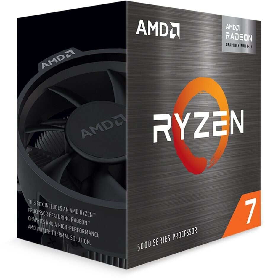 Amd processori cpu amd ryzen7 5700g am4 3,8ghz vga 8core box 16mb 64bit 65w radeon