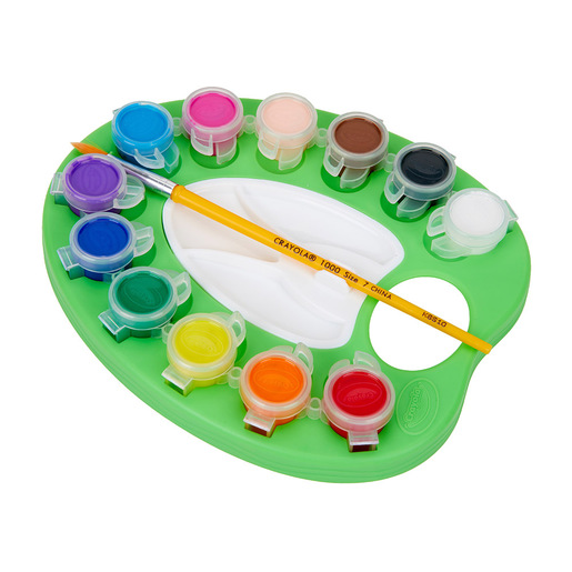 Crayola 54-1066 vernice Tempera 12 pz