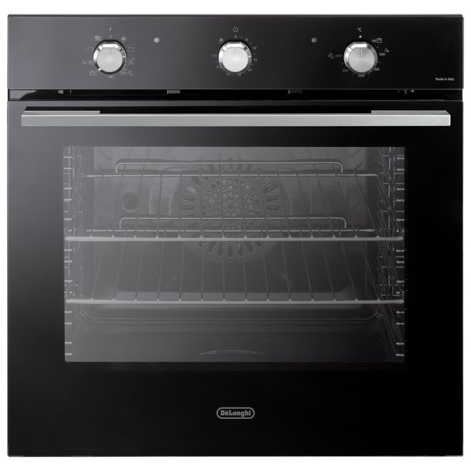 De Longhi SLM 7NL PPP Forno Elettrico da Incasso Multifunzione con Grill e Funzione Pizza 74 Litri Classe A colore Nero