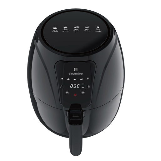 Electroline ELNEXTAIRFRYER387G friggitrice Singolo 4 L 1500 W Friggitrice ad aria calda Nero
