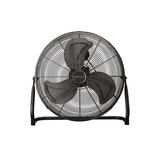 Electroline Ventilatore a piantana metallizzato 3 pale 50cm nero