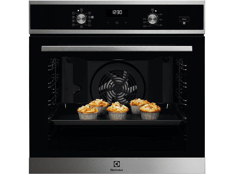 ELECTROLUX EOD5H40X FORNO INCASSO Capacità 72 l, dimensoni: L 59,6 cm - A 58,9 P 56,9 cm, Estetica Intuit:nera e inox, classe