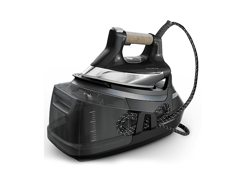 FERRO A CALDAIA ROWENTA ECO STEAM PRO DG9662, 2800 w, Colpo vapore 600 g/min, Serbatoio 1,3 l, Piastra in Microsteam 400HD 3De Laser, Modalità eco risparmia fino al 50% di energia, Pressione 8 bar, 5 modalità, Tecnologia Silence avanzata, Efficace raccoglitore anti-calcare