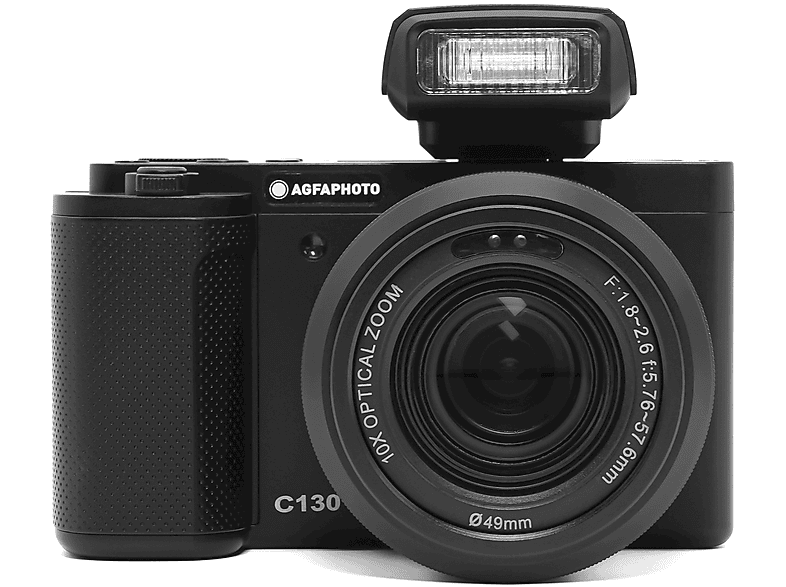 FOTOCAMERA DIGITALE AGFA C130 Zoom ottico 10x, 13 megapixel, Nero