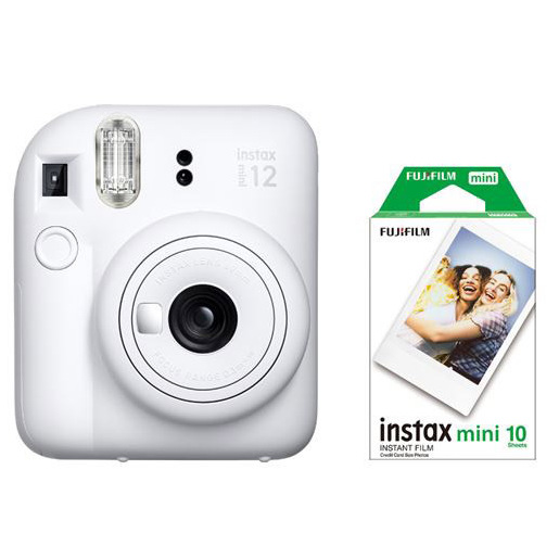 Fujifilm Instax Mini 12 62 x 46 mm Bianco +10 FOTO