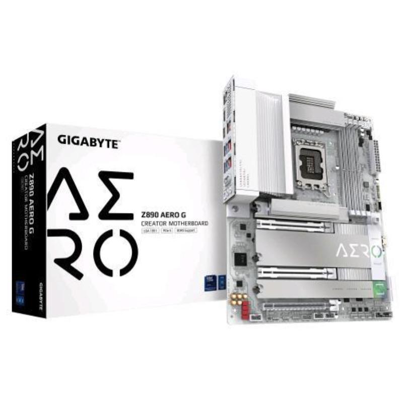 Gigabyte z890 aero g scheda madre - supporta cpu intel core ultgigabyte z890 aorus elite x ice scheda madre - supporta cpu intel core ultra (serie 2), vrm a 16+1+2 fasi, fino a 9500mhz ddr5 (oc), 1xpcie 5.0 + 4xpcie 4.0, wi-fi 7, lan 2.5gbe, thunderbolt 4