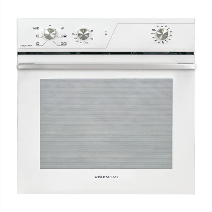 Glem Gas - Forno Incasso Elettrico Gfr62wh-s3 Classe A-bianco Latte