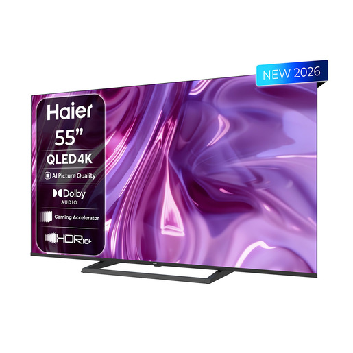 Haier H55S80GUX 139,7 cm (55'') 4K Ultra HD Smart TV Wi-Fi Nero