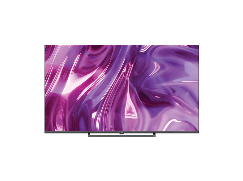 HAIER H55S80GUX TV QLED, SMART TV, 55 ", Processore CPU 4*CA55 with TEE 1.53GHz, Black, Classe E