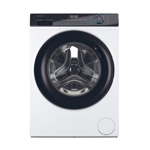 Haier I-Pro Series 3 I-Pro Serie 3, Lavatrice Slim 7 KG, 10% più efficente della classe A, 1200 giri, Bianco, Direct Motion, Refresh, HW70-B14929-S