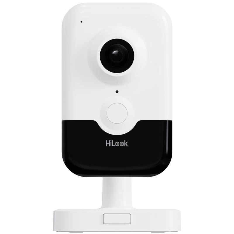 Hilook telecamera 4 mp indoor audio fixed cube netwok camera