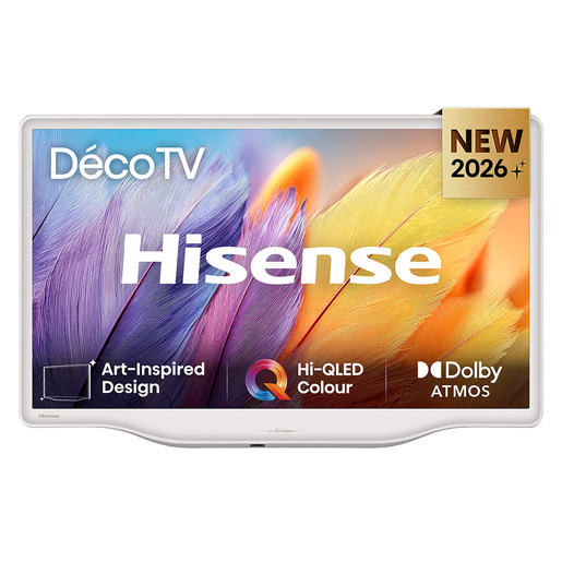 Hisense 43S5Q TV 109,2 cm (43'') 4K Ultra HD Smart TV Wi-Fi Argento, Bianco