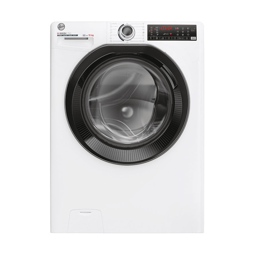 Hoover H-WASH 350 , Lavatrice Carica Frontale 10 KG, 10% più efficente della classe A, 1600 giri, Bianco, Inverter, Vapore, Wi-Fi, H3WPS6106TAMB-S