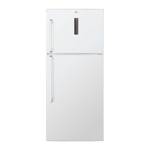 Hoover HODG5T717EWH Libera installazione, NO FROST, 410 L E Bianco