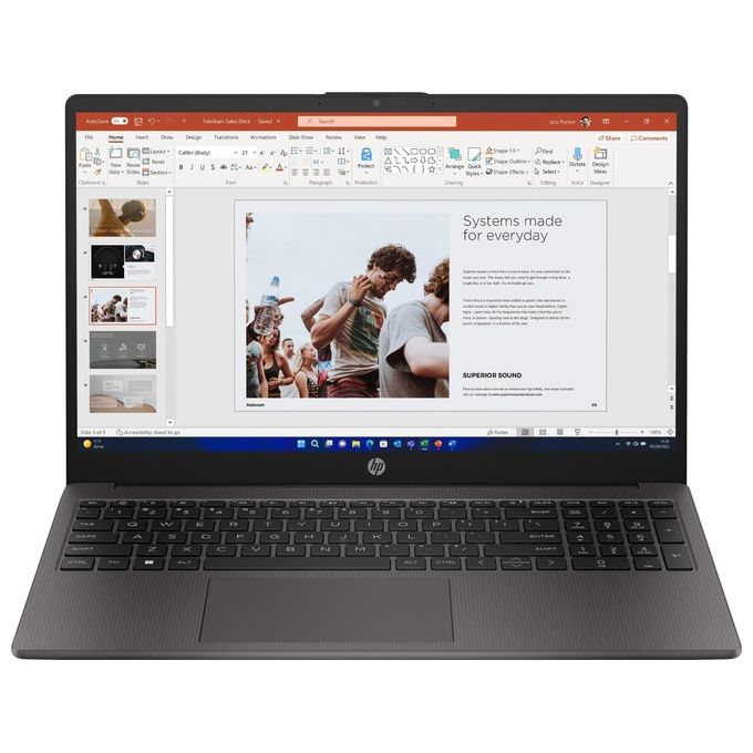 HP 255 G10 Amd Ryzen 7-7730u 16Gb Hd 1Tb Ssd 15.6'' Windows 11 Pro