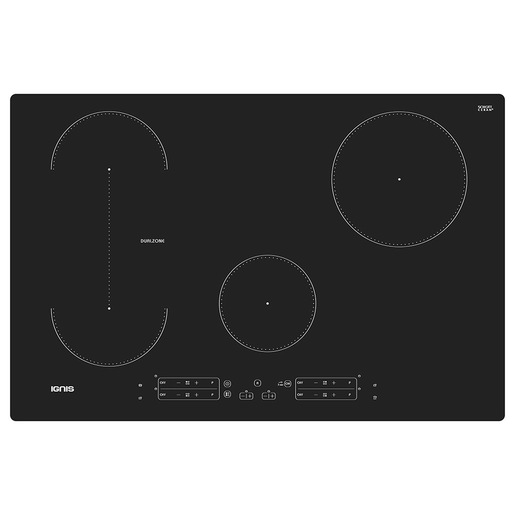 Ignis GB 29B77 NE Nero Da incasso 77 cm Piano cottura a induzione 4 Fornello(i)