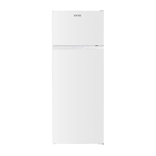 Ignis IG55T0 412W Frigorifero doppia porta a libera installazione, Statico, 55 cm, Classe E, Bianco, 40 db, h 143cm