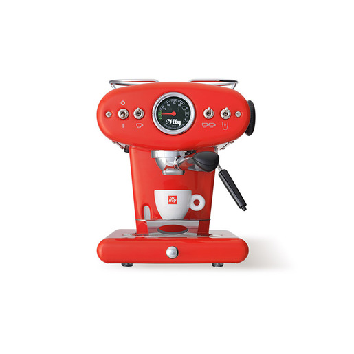 Illy Macchina X1 Anniversary E.S.E. & GROUND Rossa