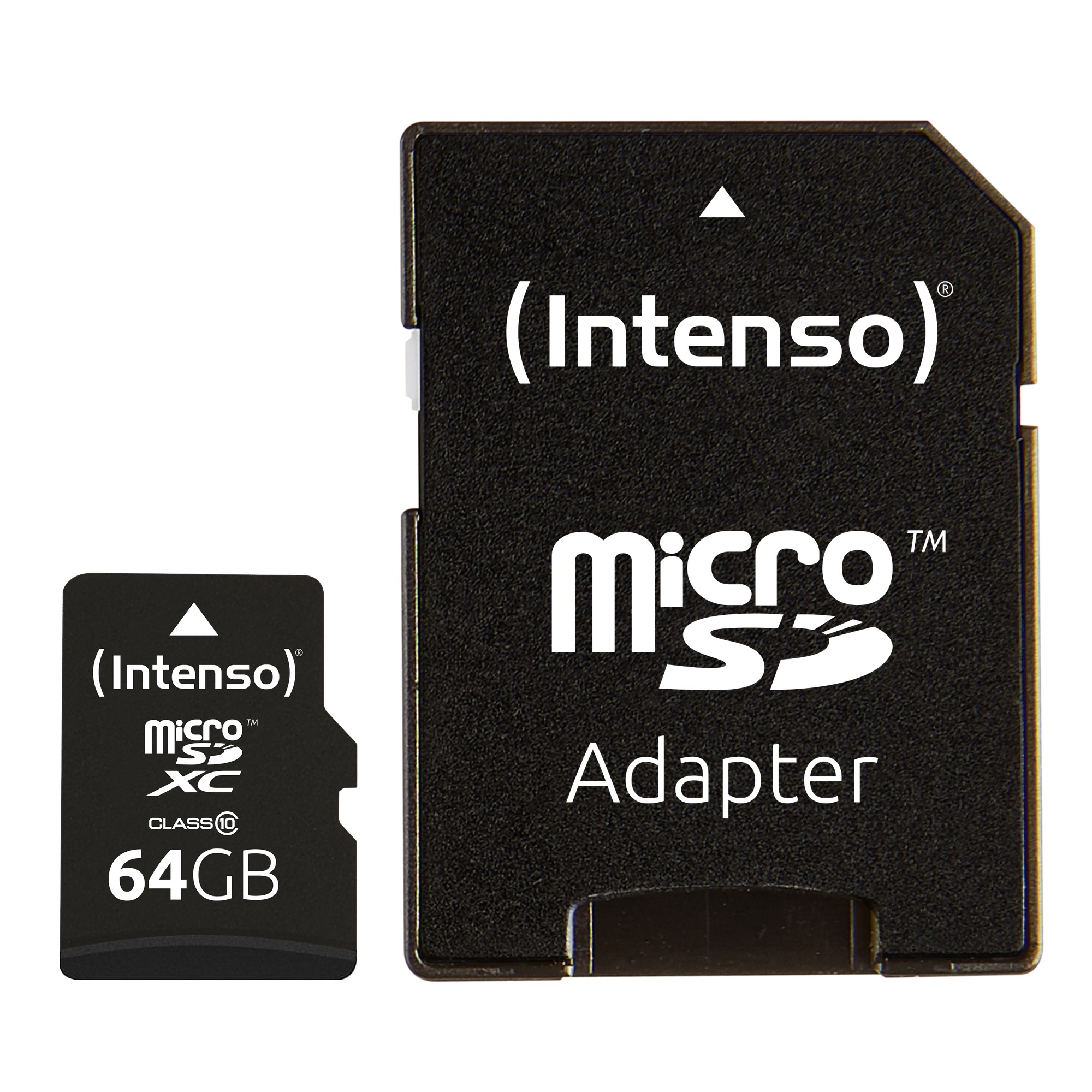 Intenso Micro Sdhc 64Gb Classe 10 + Adattatore Sd