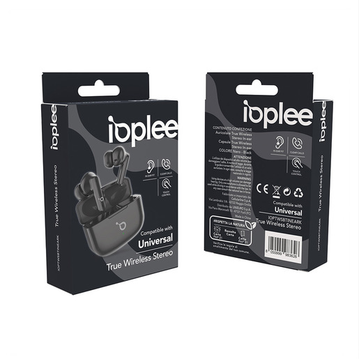 IOPLEE Auricolare True Wireless Stereo In-ear - Nero