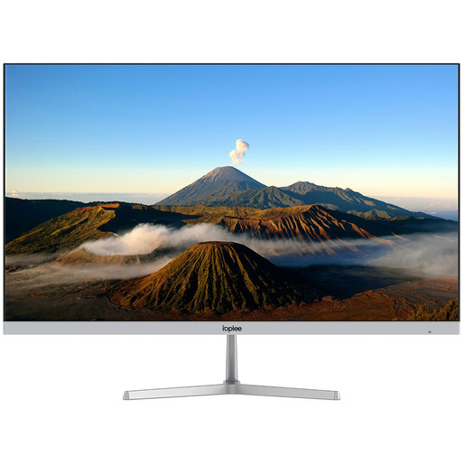 IOPLEE Monitor PC 24'' FULL HD 1920x1080, Pannello IPS, Refresh rate 120Hz, altoparlanti audio incorporati