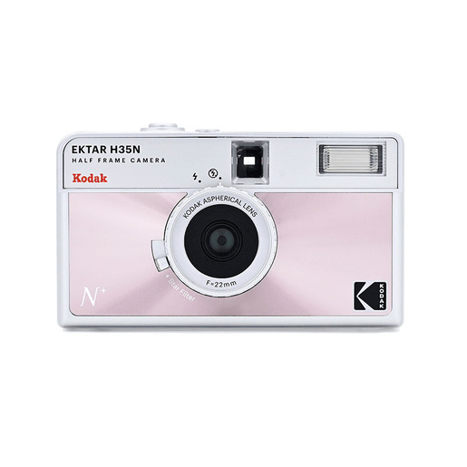 Kodak EKTAR H35N Macchina da presa compatta 35 mm Rosa, Argento