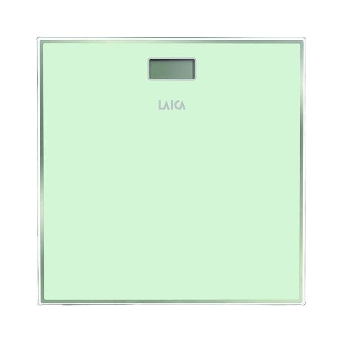 Laica PS1068W The Colour Edition Bilancia Pesapersone Elettronica Portata 150 Kg Display LCD Vetro Temperato colore Bianco