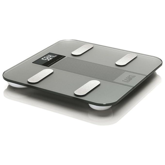 Laica PS7005 Bilancia Pesapersone Elettronica Smart Bluetooth BMI Composizione Corporea 180 Kg colore Grigio