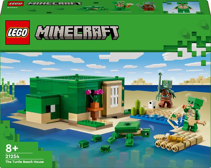 Lego - Minecraft Beach House Della Tartaruga - 21254-multicolore