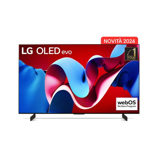 LG OLED evo C4 AI 42'' Serie OLED42C44LA, 4K, 4 HDMI, Dolby Vision, SMART TV 2024