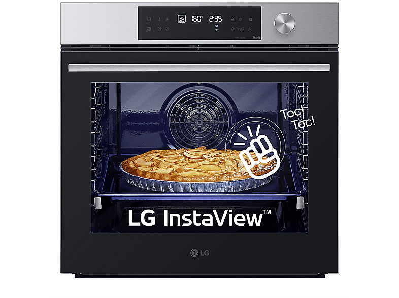 LG WSED7612S InstaView FORNO INCASSO Capacità 76 l, dimensoni: L 59,2 cm - A 59,4 P 56,9 cm, Inox, classe A+