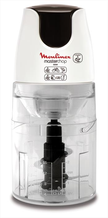 Moulinex - Dj450b Tritatutto Masterchop 3 In 1-white & Dark Warm Grey