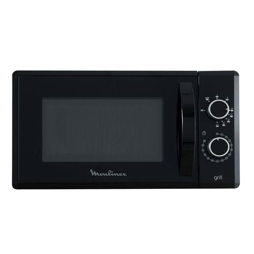 Moulinex MO20MGBL forno a microonde Nero Microonde con grill Superficie piana 20 L 800 W