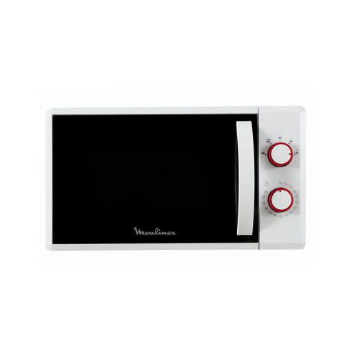 Moulinex MO20MSWH forno a microonde Rosso, Bianco Solo microonde Superficie piana 20 L 800 W