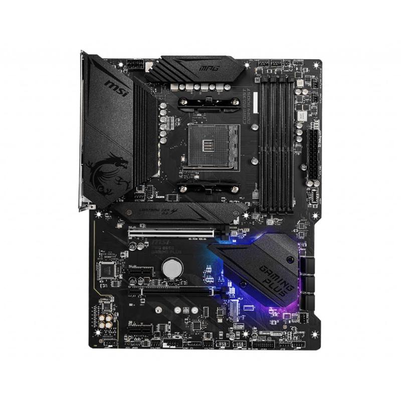 MSI MB AMD B550 GAMING, MPG B550 GAM PLUS, AM4, 4DDR4, 2M2 6SATA3