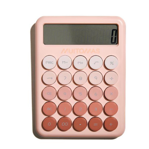 Muitomas CALCULATORPK calcolatrice Desktop Calcolatrice di base Rosa