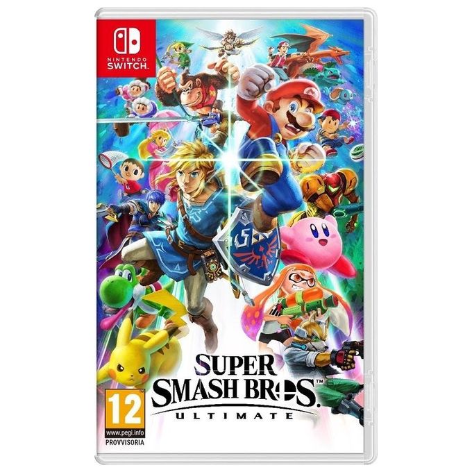 Nintendo 0045496422882 Super Smash Bros Ultimate Videogioco Nintendo Switch Picchiaduro Multiplayer PEGI 12
