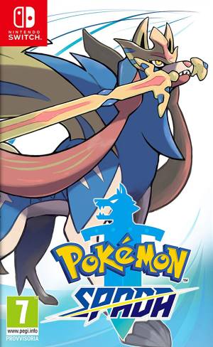 Nintendo Pokémon Spada Standard Cinese semplificato, Cinese tradizionale, Tedesca, Inglese, ESP, Francese, ITA, Giapponese, Coreano Nintendo Switch