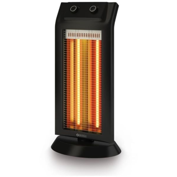 OLIMPIA SPLENDID Carbon Black Stufa A Infrarossi Potenza 1100 Watt