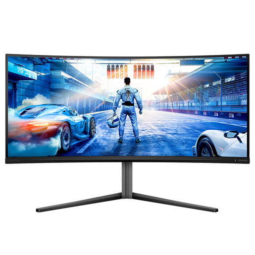 Philips Evnia 6000 34M2C6500/00 Monitor PC 86,4 cm (34'') 3440 x 1440 Pixel Wide Quad HD QD-OLED Grigio