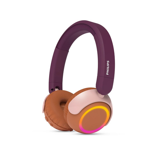 Philips Serie 4000 TAK4200MP/00 cuffia e auricolare Wireless A Padiglione Musica e Chiamate Bluetooth Arancione, Viola, Rosa