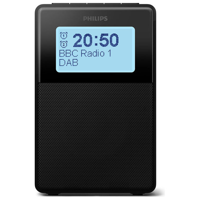 Philips TAR5100-10 Radiosveglia Digitale FM-DAB+ Bluetooth Nero