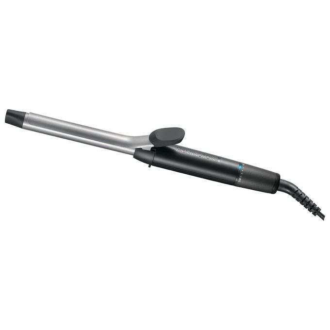 Remington CI5519 Ferro Arricciacapelli Ceramica e Titanio 19 mm 8 temperature 140°C 210°C Spegnimento automatico colore Nero Grigio