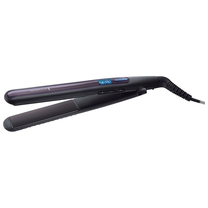 Remington S6505 Pro Sleek and Curl Piastra per capelli Ceramica Tormalina 110 mm 150 230°C Display LCD colore Nero