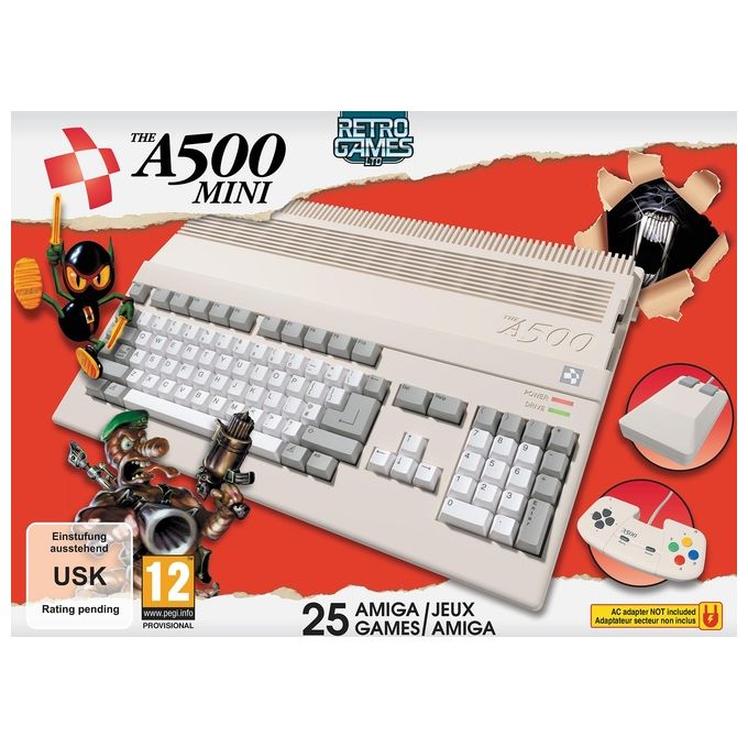 Retro Games Ltd Console Amiga The A500 Mini Empire of Sin Day One Edition per PlayStation 4