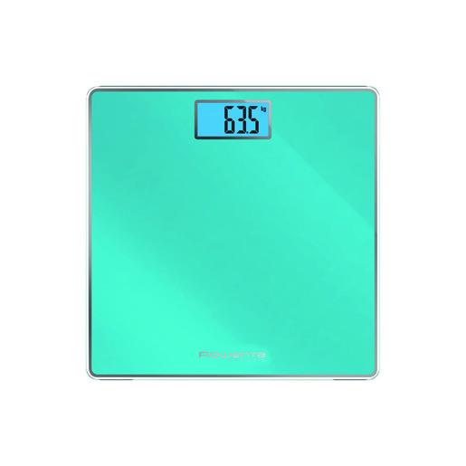 Rowenta Classic BS1503 Quadrato Turchese Bilancia pesapersone elettronica