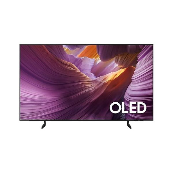 Samsung OLED AI TV 83" QE83S85FAEXZT 4K, Processore NQ4 AI Gen2, 4K AI Upscaling, Schermo antiriflesso, OLED HDR, Dolby Atmos & OTS Lite, Contour Design, Vision AI Smart TV, 2025